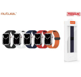 Ремешок MUTURAL BINGCHUAN силикон с застежкой для Apple Watch 38-41 мм цвет голубой