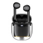 Наушники вакуумные беспроводные HOCO EW52 Crystal wireless stereo headset Bluetooth (фиолетовый)