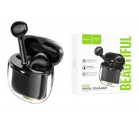 Наушники вакуумные беспроводные HOCO EW52 Crystal wireless stereo headset Bluetooth (черный) 