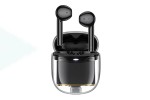 Наушники вакуумные беспроводные HOCO EW52 Crystal wireless stereo headset Bluetooth (черный)