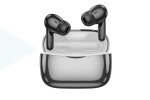 Наушники вакуумные беспроводные HOCO EQ16 Shine wireless BT headset (черно-синяя глазурь)