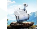 Наушники вакуумные беспроводные HOCO EQ16 Shine wireless BT headset (черно-синяя глазурь)
