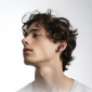 Наушники вакуумные беспроводные HOCO EW61 June wireless stereo headset Bluetooth (голубой)