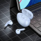 Наушники вакуумные беспроводные HOCO EW61 June wireless stereo headset Bluetooth (фиолетовый)