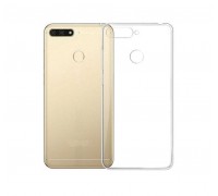 Чехол для Huawei Y6 (2018) ультратонкий 0,3мм (прозрачный)