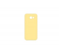 Чехол для Samsung A3 2017 (A320) тонкий (желтый)