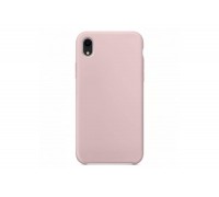 Чехол для iPhone ХR Silicone Case Soft Touch (бледно-розовый) 12