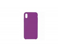 Чехол для iPhone ХR Silicone Case Soft Touch (сливовый) 45