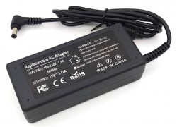 Блок питания / зарядное устройство для ноутбука ReplacementAC 19V 3.42A 5.5*2.5 (Asus, DNS, Toshiba, Clevo) комплект