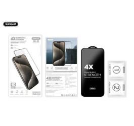 Защитное стекло SUPGLASS SG-01 4X Quadruple Strength Glass For IPhone 17 Pro (6.3) простая упаковка