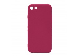 Чехол для iPhone 6/6S Silicone Case Soft Touch (спелый гранат)