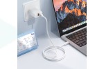 Кабель USB Type-C - USB Type-C BOROFONE BX107, PD60W (синий) 1м