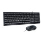 Комплект клавиатура+мышь проводной Smartbuy ONE 114282 черный (SBC-114282-K) /20