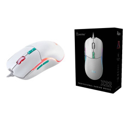 Мышь игровая проводная Smartbuy RUSH X22 белая (SBM-752G-W) /40