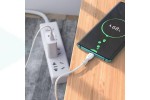 Кабель USB Type-C - USB Type-C BOROFONE BX51, PD60W (белый) 1м