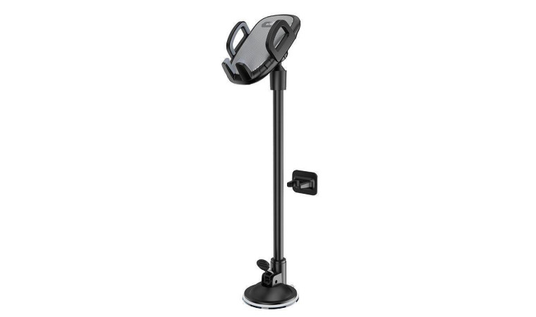 Держатель автомобильный для телефона BOROFONE BH54 Racer windshield car holder на стекло черный