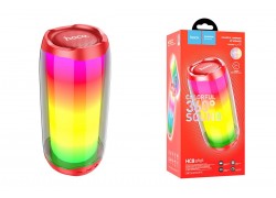 Портативная беспроводная колонка HOCO HC8 Pulsating colorful luminous wireless speaker (красный)