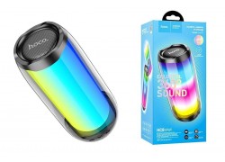 Портативная беспроводная колонка HOCO HC8 Pulsating colorful luminous wireless speaker (черный)