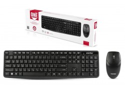 Комплект клавиатура+мышь беспроводной Smartbuy ONE 235380AG  (SBC-235380AG-K) (черный)