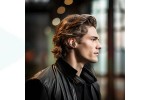 Наушники вакуумные беспроводные HOCO ES70 Armour neck-mounted BT earphones headset Bluetooth (фиолетовый)