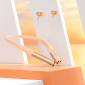 Наушники вакуумные беспроводные HOCO ES71 Platinum neck-mounted earphones headset Bluetooth (черный)