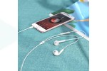 Наушники вакуумные проводные HOCO M101 Max Crystal grace wire-controlled earphones  (черный)