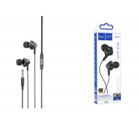 Наушники вакуумные проводные HOCO M113 Landy universal earphones with microphone (черный)