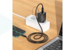 Сетевое зарядное устройство USB-C HOCO CS24A PD 30W (черный)
