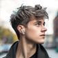 Наушники вакуумные беспроводные HOCO EQ11 Harmony true wireless BT headset (белый)