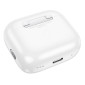 Наушники вакуумные беспроводные HOCO EW81 True wireless stereo headset (белый) с дисплеем