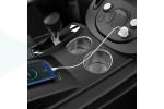 Автомобильное зарядное устройство АЗУ USB + кабель MicroUSB BOROFONE BZ12А Lasting power QC 3.0 (белый)