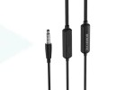 Наушники вакуумные проводные BOROFONE BM39 Refined chat universal earphones (черный)