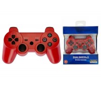 Геймпад беспроводной для Sony PlayStation 3 (упаковка картон) красный PS3
